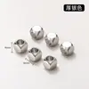Cuentas Espaciadoras de Oro de 24K Alta Retención de Color Hechas a Mano Accesorios para Joyería DIY Cuentas Espaciadoras para Collar Pulsera Materiales Directo del Fabricante