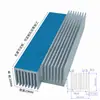 Dissipador de Calor de Perfil de Alumínio Amplificador de Potência Dissipador de Calor Digital Dente Fino Alta Potência Bloco de Alumínio Condutor Térmico Roteamento Radiador