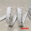 Cordoncillo para madre e hijo con ribete de hilo dorado y plateado, con cordón de ribete acolchado, cordón decorativo para cortina, cordón decorativo de piel dorada y piel plateada, accesorios