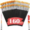 Plumas de Pintura al Óleo Digitales para Niños, Plumas de Contorno Acrílicas, Pinceles para Colorear de Jardín de Infancia, Pinceles de Pelo de Nylon, Venta al por Mayor Transfronteriza