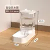 Comedero y Bebedero Automático para Gatos Transfronterizo Almacenamiento Extra Grande de Croquetas Comedero para Perros Comedero de Arroz para Gatos Bebedero Suministros para Mascotas