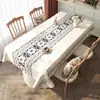 Mantel Estilo Étnico, A Prueba de Aceite, Impermeable, No Requiere Lavado, Anti-Quemaduras, Nuevo Estilo 2026, Estilo Bohemio, Mantel de Mesa de Café de Alta Gama