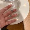Aretes de Planeta de Circonita Micro-Incrustada con Aguja de Plata 925 Diseño Nicho Aretes de Lujo Ligero de Alta Gama para Mujeres Joyería Exquisita Versátil