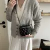 Bolso de cadena pequeño estilo Chanel con rombos para mujer 2026 nuevo de moda transfronterizo otoño bolso cuadrado pequeño bolso cruzado versátil venta al por mayor