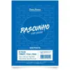 Bloco de rascunho com recorte sem pauta 112X156mm 50F