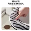 Cojín para Asiento de Inodoro Otoño e Invierno Cálido Nuevo Dibujo Animado Lindo Hogar Inodoro Felpa Gruesa Cremallera Funda para Asiento de Inodoro