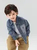 Otoño 2026 Nuevo Estilo Versátil Atractivo Camisa de Mezclilla para Niños Estilo Primavera y Otoño Elegante Camisa Personalizada para Niños