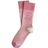 Calcetines largos rosas para mujer, estilo de celebridad de internet de moda, calcetines a media pantorrilla combinados con pantalones de tiburón, versión coreana, calcetines de pantorrilla de cintura alta para deportes