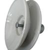 Aislador de porcelana de suspensión de disco U120BP/146D para cableado de alto voltaje, aislador de porcelana cerámico