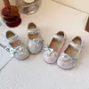 Zapatos de Princesa para Niñas 2026 Nuevos Zapatos de Cristal para Niños Primavera y Otoño Zapatos Pequeños de Cuero Zapatos para Niñas Zapatos Individuales Suaves para Niños Pequeños
