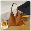 Bolso de mano retro con estampado de leopardo, elegante y a la moda, diseño nuevo, estilo casual y relajado, gran capacidad, bolso de hombro para mujer