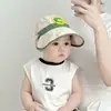 Boné de Baseball Infantil com Proteção Solar, Chapéu de Sol Fino de Secagem Rápida para Meninas e Meninos, Atacado da Moda