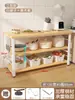 Mesa de Corte de Legumes Multicamadas Cozinha Rack de Armazenamento Multifuncional Doméstico De Chão Armário Estreito Lateral Armazenamento Mesa de Corte de Legumes Mesa Novo Produto