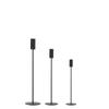 Candelabro de tres piezas, nuevo candelabro minimalista moderno para decoración del hogar, candelabro para cena, accesorios de metal