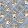 10mm Corte Antigo Quadrado Gordo Alta Qualidade Material K9 Joias para Nail Art Base Pontiaguda Diamante de Forma Especial Diamante para Nail Art Usável Atacado de Diamantes para Nail Art