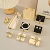 Caja de joyería verde clásica Gucci, caja para anillos, caja de joyería para pulseras, collares y otros accesorios, caja de regalo pequeña, hecha a medida