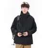 Nueva chaqueta infantil a juego padre-hijo, tres en uno desmontable, impermeable y cortavientos para exteriores, chaqueta de pareja