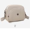 Bolsa de Ombro Simples Estilo Coreano com Vários Bolsos e Grande Capacidade Bolsa Fashion Leve para Celular Bolsa Transversal Casual Macron para Mulheres