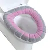 Funda de Asiento de Inodoro de Felpa para Invierno con Asa Engrosada, Funda de Asiento de Inodoro Universal Cálida de Felpa para el Hogar, Lavable