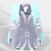 Nueva Mochila Escolar para Jardín de Infancia al por Mayor Ligera Gran Capacidad 3-6 Años Oso Dibujo Animado Mochila Infantil con Luz Flash