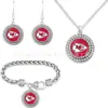 El Conjunto Más Popular de Amazon: Pulsera, Collar y Aretes del Equipo Cabra de Fútbol de la NFL