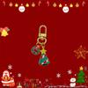 Chaveiro de Natal Chaveiro requintado Árvore de Natal Pingente Desenho Animado Saco Pendurado Decoração Porta Fivela Papai Noel Pequeno Presente
