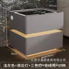 Mesa de noche flotante de lujo ligero con luz sensor, carga inalámbrica, cerradura de contraseña multifunción, mueble de almacenamiento para dormitorio principal de celebridad de internet, estilo nuevo