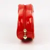 Hecha a medida por el fabricante, bolsa de maquillaje portátil con forma de labios rojos, estuche para guardar labiales, bolsa pequeña para bálsamo labial, adecuada para el uso diario, con un encanto juvenil