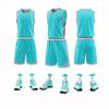 Conjunto de Uniforme de Baloncesto de Verano para Estudiantes Universitarios, Ropa Holgada de Entrenamiento para Chicos, Camiseta sin Mangas Deportiva de Secado Rápido para Competición de Equipo