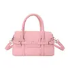 Bolsa Feminina Design de Nicho Super Quente Moda Verão 2026 Tendência Bolsa de Ombro Único Transversal Estilo Coreano Temperamento Simples