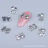 Nuevo metal mariposa para uñas lazo tridimensional pequeño libro rojo red con puntas de los dedos accesorios para uñas