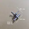 47 chave capilar mini válvula 4mm regulador de fluxo chave de válvula micro aspersor válvula de controle de fluxo