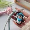 Chaveiro Original de Boneco de Neve Desenho Animado Pequeno Pingente Urso Fofo Decoração de Mochila Corrente para Pendurar Pequeno Presente de Alta Qualidade