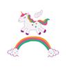 Novos nórdicos ins desenhos animados unicórnio adesivos de parede Creative Switch Socket Beautify adesivos de parede decorativos DIY Switch Stickers