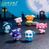 Micro-Paisagem Transfronteiriça Figuras Criativas de Elfos de Halloween Decorações DIY Acessórios de Sacola Surpresa Mini Enfeites