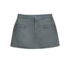 Saia Lápis de Cintura Alta Ajustada ao Quadril Outono Nova Moda Versátil Ajuste Slim Anti-Exposição Saia Curta A-Line Minissaia para Mulheres