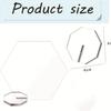 Amazon requintado cartão de lugar acrílico transparente cartão de mesa cartão de lugar em branco pintado à mão DIY nome festa cartão de mesa