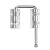 Pestillo de Acero Inoxidable Hebilla Multifuncional Cerradura de Ángulo Recto Cerradura de Puerta Pestillo Antirrobo de Baño Hebilla de Puerta de Habitación Hebilla de Montaje en Superficie