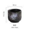 Jarra de licor de estilo japonés transfronterizo Juego de vino de cerámica creativa Dispensador de vino Jarra para quemar vino Copa de vino Hogar Restaurante Jarra de licor