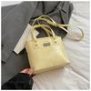 2025 Novas Bolsas Pequenas da Moda para Mulheres Verão Casual Moda Bolsa Transversal Estilo Coreano Bolsa de Mão Tipo Balde