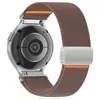 Adecuado para correas de reloj Huawei y Samsung, Correa de reloj tejida de nailon tipo bucle con hebilla magnética deportiva