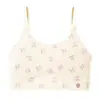 Ropa interior tipo chaleco para niñas de 8 a 15 años, período de desarrollo, sin costuras, ultrafina, con copas fijas, cómoda, transpirable, anti-golpes, amigable con la piel