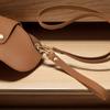 Caja de Almacenamiento de Gafas de Cuero Creativa Bolsa Portátil Estuche Colgante para Gafas Almacenamiento Portátil para Gafas de Sol para Exterior Logotipo Impreso