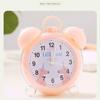 Nuevo Regalo Creativo Reloj Despertador Pequeño Personalizado de Dibujos Animados para Niños para Estudiantes Reloj de Escritorio Simple para Escritorio Reloj de Noche para Dormitorio