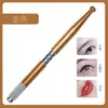 Caneta de Tatuagem, Caneta Metálica para Sobrancelhas, Caneta de Bordado para Sobrancelhas, Caneta Manual de Tatuagem, Suporte Universal para Lâminas Grossas e Finas