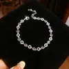 ¡Rima de Perla Qionghua! Pulsera Redonda de Ojo de Gato de Zirconia de Colores Estilo Suave y Sencillo Anillo de Mano Sentido de Diseño de Nicho Joyería de Mano
