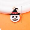 Festival Fantasma de Halloween diy Pingente de Liga Queda de Óleo Liga Pingente de Caveira Chaveiro Brincos Pulseira Acessórios de Joalheria