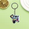 Chaveiro criativo da série México Xiyin Pingente criativo de carro PVC borracha macia DIY chaveiro criativo decorativo