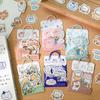Pájaro Italiano Planeta Colorido Serie Diario Dibujos Animados Lindo Pegatinas para Cuenta de Mano Álbum de Fotos Diario Pegatinas Decorativas DIY 6