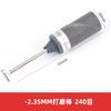 2.35mm papel de lija Cabeza de pulido tipo vástago de doble uso seco y húmedo Cabeza de pulido de papel de lija al agua Pulido de jade ágata jade Vástago 5000 mallas